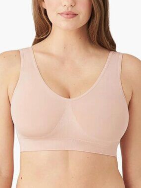 Wacoal Women's B-Smooth Bralette Bra Rose Dust Size 38 8134